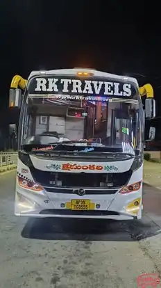 RK Travels Bus-Front Image