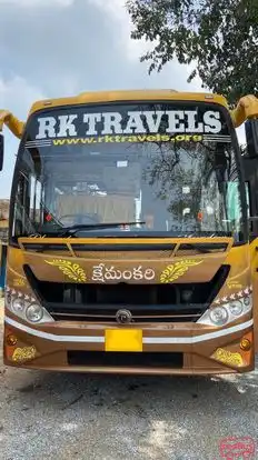 RK Travels Bus-Front Image