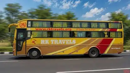 RK Travels Bus-Side Image