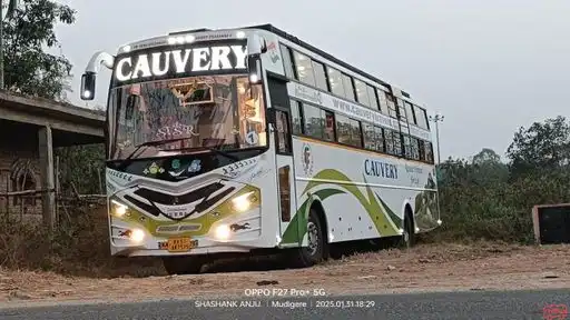 Cauvery Travels Bus-Front Image