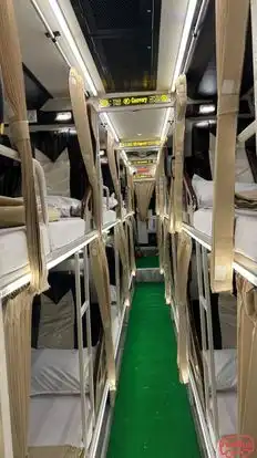 Cauvery Travels Bus-Seats layout Image