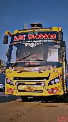 New Blossom Tour And  Travels Bus-Front Image