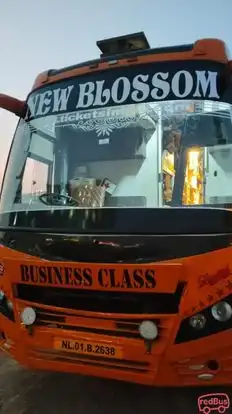 New Blossom Tour And  Travels Bus-Front Image