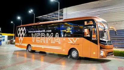 Verma travels Bus-Side Image