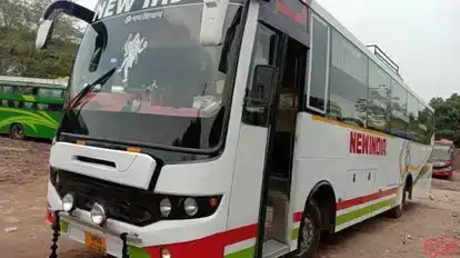 New India Travels Bus-Front Image