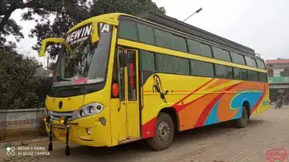 New India Travels Bus-Side Image