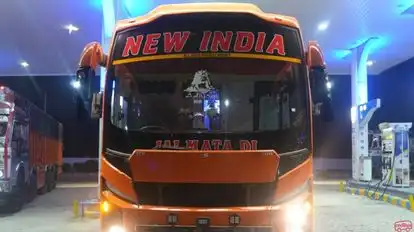 New India Travels Bus-Front Image