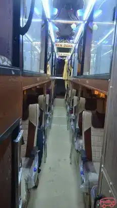 New India Travels Bus-Seats layout Image