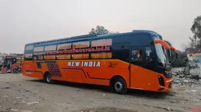 New India Travels Bus-Side Image