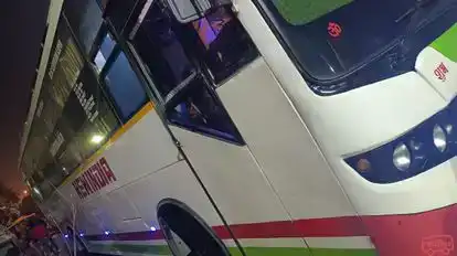 New India Travels Bus-Side Image