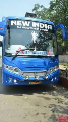 New India Travels Bus-Front Image