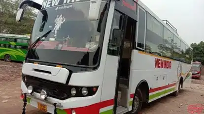 New India Travels Bus-Side Image