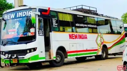 New India Travels Bus-Side Image