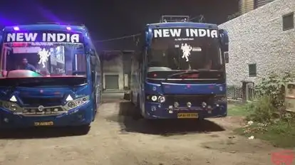 New India Travels Bus-Front Image