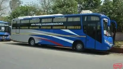 New India Travels Bus-Side Image