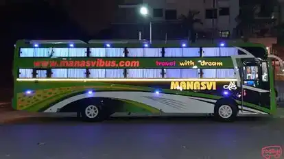 Manasvi Roadlines Bus-Side Image