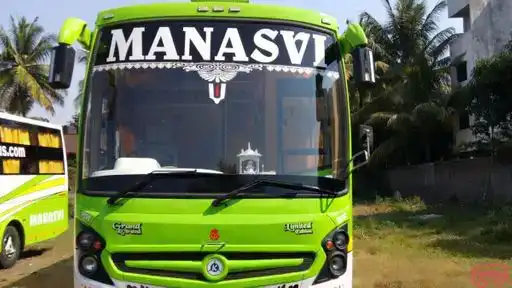 Manasvi roadlines Bus-Front Image