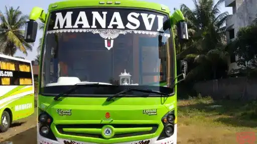 Manasvi Roadlines Bus-Front Image