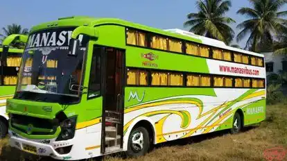 Manasvi Roadlines Bus-Side Image