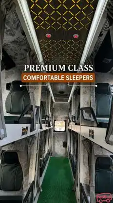 Lucky Bus Service Bus-Seats layout Image