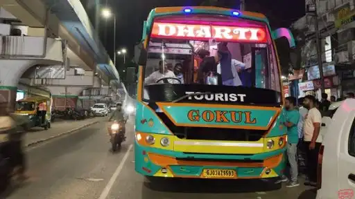 Dharti Travels Bus-Front Image