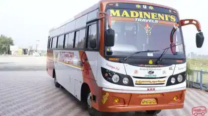 Madineni Car Travels Bus-Front Image
