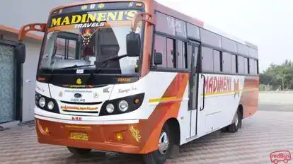 Madineni Car Travels Bus-Side Image