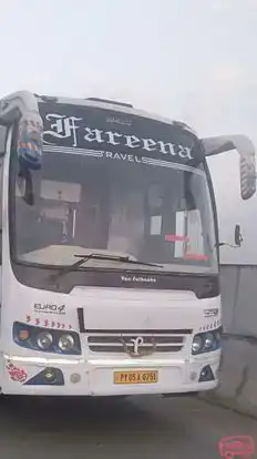 Fareena Tours and Travels Bus-Front Image