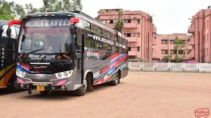 M B Travels Bus-Front Image