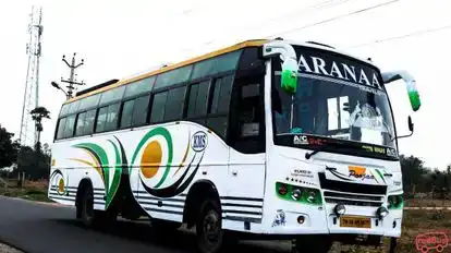 Saranaa Travels Bus-Front Image