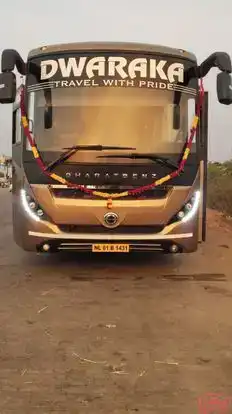 Dwaraka Tours and Travels Pvt Ltd Bus-Front Image