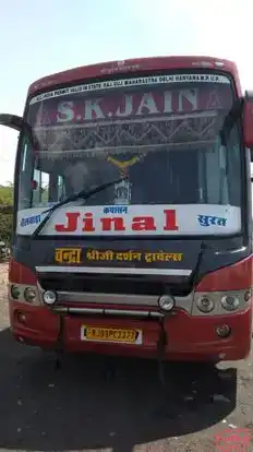 SK Jain Travels Bus-Front Image