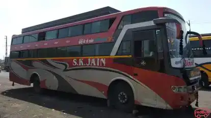SK Jain Travels Bus-Side Image
