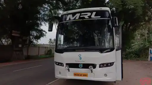 MRL Travels Bus-Front Image