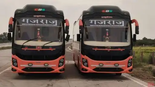 Gajraj bus service Bus-Front Image