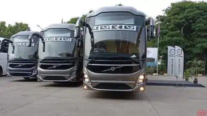 Gajraj bus service Bus-Front Image