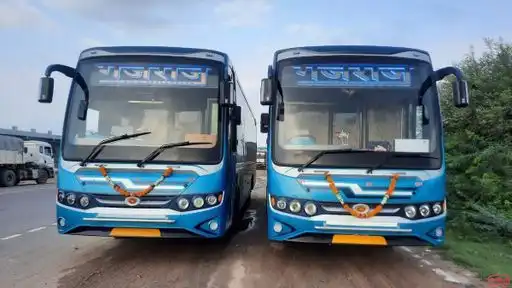 Gajraj bus service Bus-Front Image