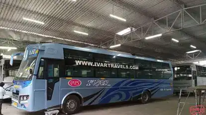 Ivar Travels Bus-Front Image