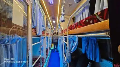 Jai Bhawani Tours and Travels Bus-Seats layout Image