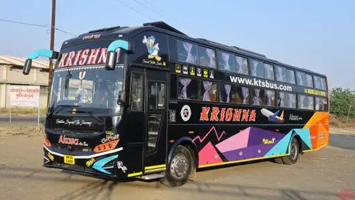 Krishna Travels Bus-Front Image