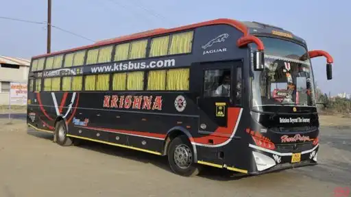Krishna Travels Bus-Front Image