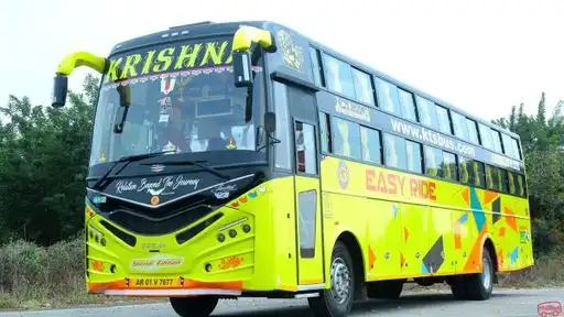 Krishna Travels Bus-Front Image
