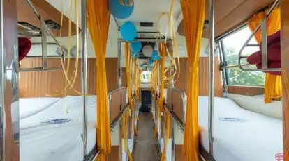 Krishna Travels Bus-Seats layout Image