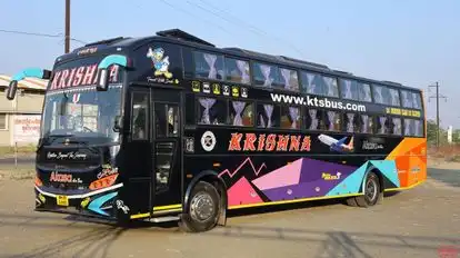 Krishna Travels Bus-Side Image