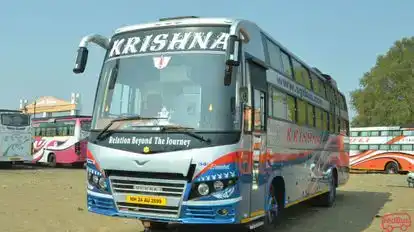 Krishna Travels Bus-Front Image