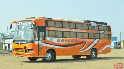 Krishna Travels Bus-Side Image