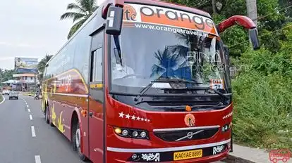 Orange Tours And Travels Bus-Front Image