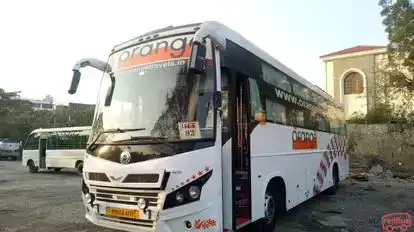 Orange Tours And Travels Bus-Front Image