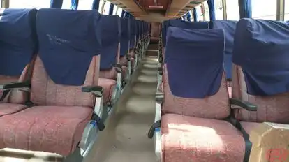 Telangana Tourism Bus-Seats layout Image
