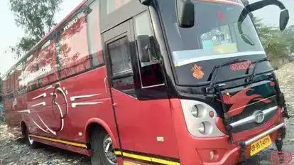 Jagdamba Travel Service Bus-Front Image